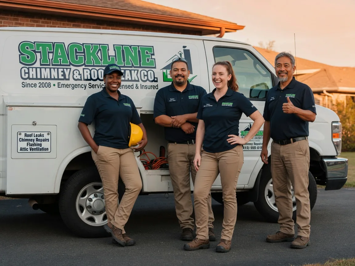 Chimney flashing repair company in Marion, NY